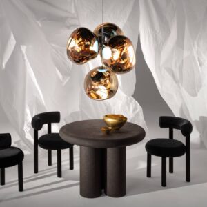 Svítidlo Tom Dixon zlatý polykarbonát/ocel