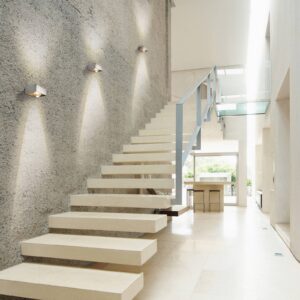 Svítidlo Top Light chrom/čirý kov/sklo