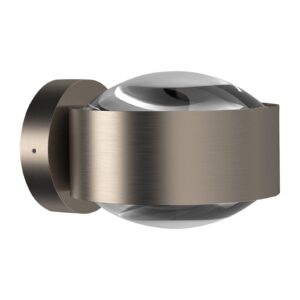 Svítidlo Top Light matná niklová/čirá hliník/zinek/sklo