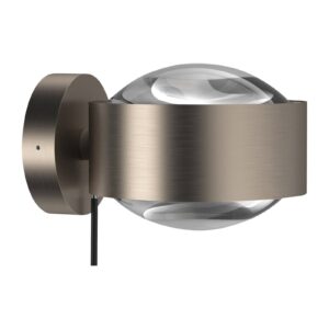 Svítidlo Top Light matná niklová/čirá hliník/zinek/sklo