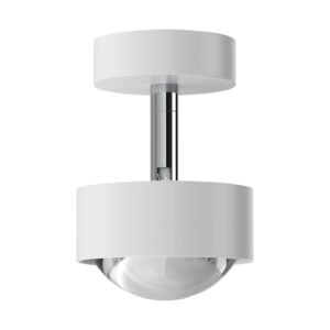 Svítidlo Top Light matná bílá/chrom/čirá hliník/zinek/sklo