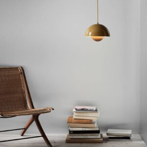 Svítidlo &Tradition hořčicová žlutá ocel