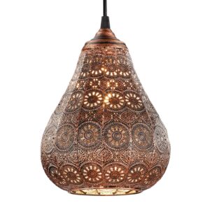 Svítidlo Trio Lighting antická měď kov