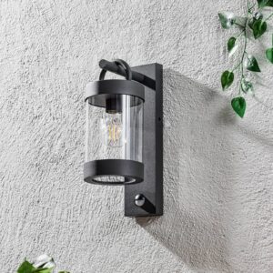 Svítidlo Trio Lighting antracit/průhledná hliníkový odlitek/plast