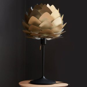 Svítidlo UMAGE kartáčovaná mosaz/černý hliník/plast/ocel