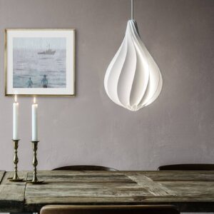 Svítidlo UMAGE bílý plast/textil