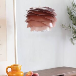 Svítidlo UMAGE hnědá/bílá plast