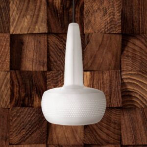 Svítidlo UMAGE bílý matný/černý hliník/silikon