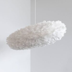 Svítidlo UMAGE bílá husí peří/papír/ocel