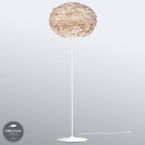 Svítidlo UMAGE světle hnědá/bílá husí brka/hliník/ocel/MDF/ABS/papír