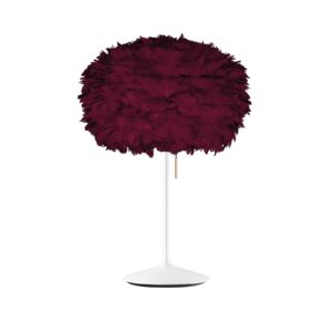 Svítidlo UMAGE červená/bílá husí peří/papír/hliník/ocel/plast