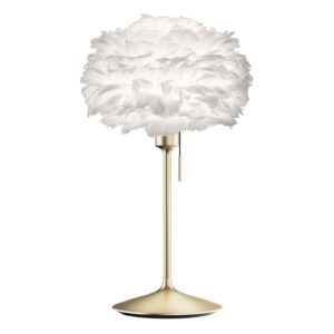 Svítidlo UMAGE mosaz/bílá hliník/ocel/husí peří/lepenka