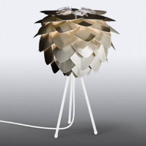 Svítidlo UMAGE kartáčovaná mosaz/bílá hliník/plast