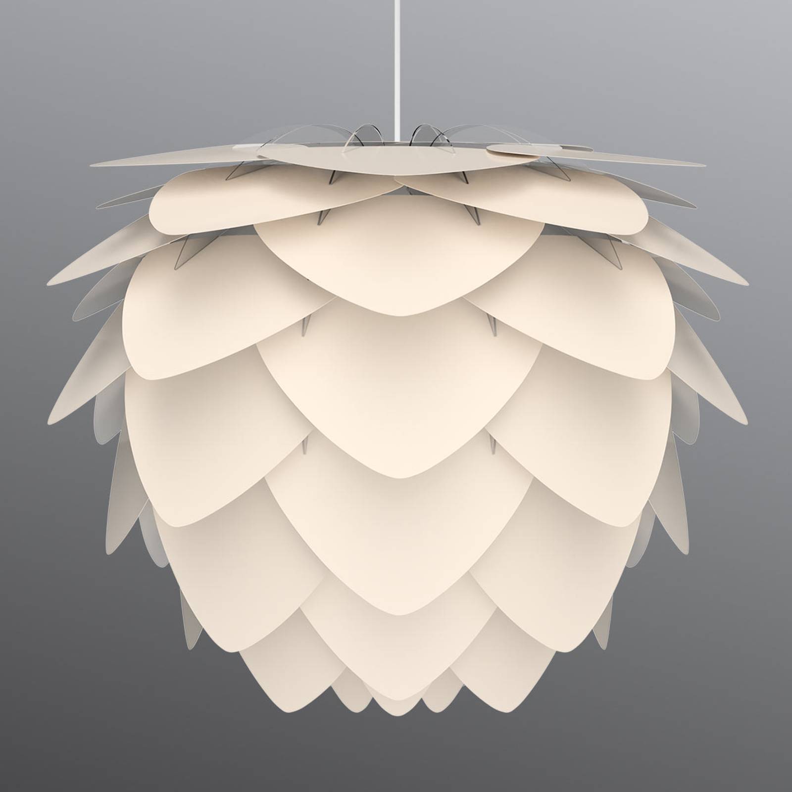 Svítidlo UMAGE perleťová/bílá hliník/plast