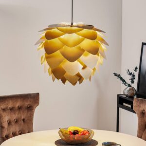 Svítidlo UMAGE kartáčovaná mosaz/černá hliník/plast