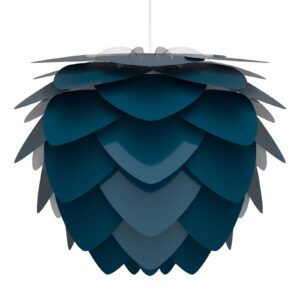 Svítidlo UMAGE petrolejově modrá/bílá hliník/plast