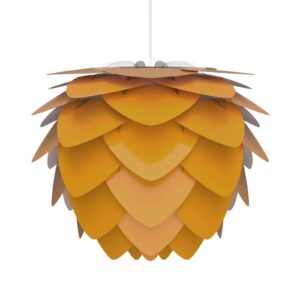 Svítidlo UMAGE šafránově žlutá/bílá hliník/plast