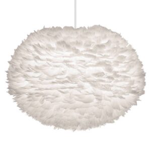 Svítidlo UMAGE bílá husí brka/plast/papír/kov