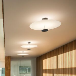 Svítidlo Vibia bílý/černý ocel/hliník/polykarbonát