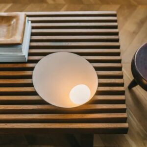 Svítidlo Vibia bílý hliník/sklo