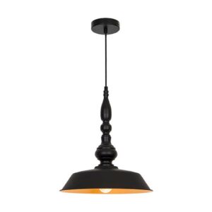 Svítidlo Viokef černý/měď ocel