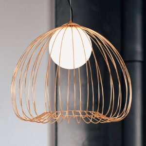 Svítidlo Viokef zlatý/černý/bílý kov