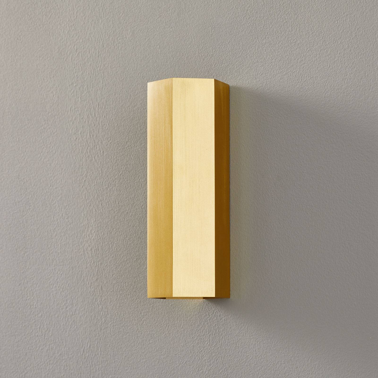 Wever & Ducré Lighting WEVER DUCRÉ Hexo mini 2.0 nástěnné svítidlo 20cm zlaté barvy, Obývací pokoj / jídelna, Hliník, PMMA, GU10, 15W, K: 20cm - Image 2