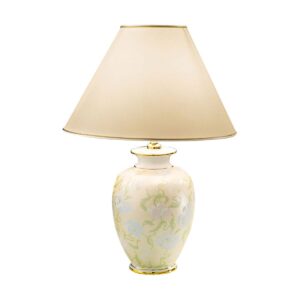 Svítidlo austrolux by Kolarz krémová/zelená/zlatá keramika/textil