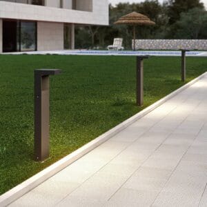 Svítidlo Arcchio grafit hliníkový odlitek