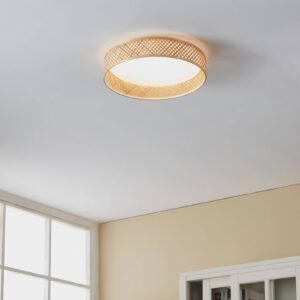 Svítidlo EGLO přírodní bambus bambus/plast/ocel