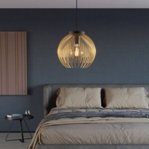 Svítidlo EGLO zlatá/černá ocel