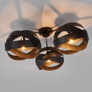 Svítidlo Euluna černá kov