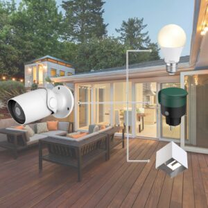 Svítidlo Hama bílá plast