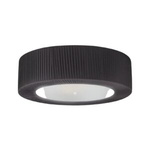 Svítidlo Lam černá/bílá bavlna/ocel