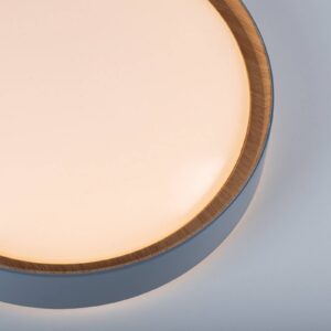 Svítidlo Leuchten Direkt šedý/bílý železo/plast