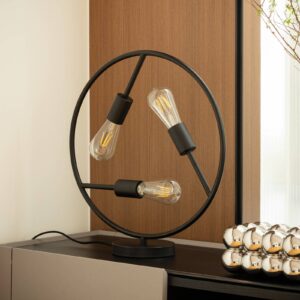 Svítidlo Lucande černá železo