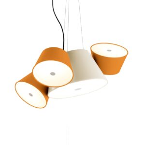 Svítidlo Marset matná bílá/matná oranžová hliník/methakrylát