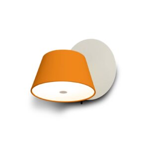 Svítidlo Marset matná bílá/matná oranžová hliník/kov/methakrylát