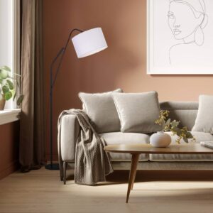 Svítidlo Nino Lightning černá/bílá kov/látka