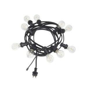 Svítidlo PR Home černá/transparentní pryž