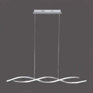 Svítidlo Paul Neuhaus ocelově šedá/bílá ocel/plast