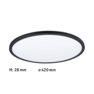 Svítidlo Paulmann černá plast