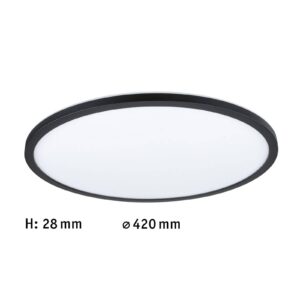 Svítidlo Paulmann černá plast