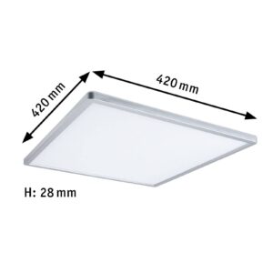 Svítidlo Paulmann chrom plast