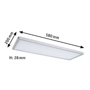 Svítidlo Paulmann chrom plast