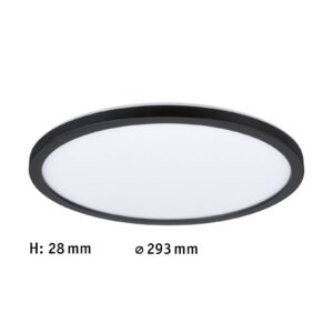 Svítidlo Paulmann černá plast