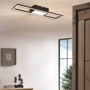 Svítidlo Reality Leuchten matná černá kov