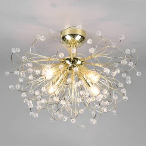 Svítidlo Reality Leuchten mosaz leštěná kov