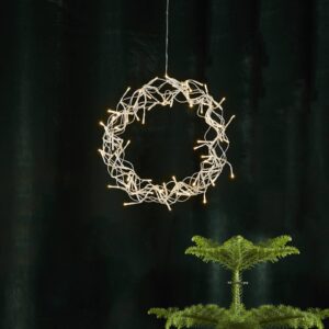 Svítidlo STAR TRADING stříbrná/transparentní kov/plast