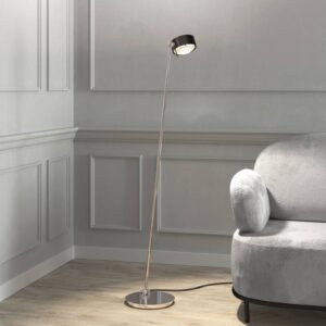 Svítidlo Top Light tmavě hnědá/chrom hliník zinek/tkanina/sklo